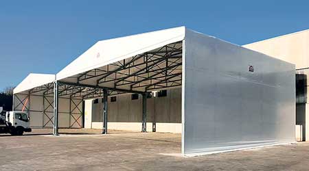 Capannone mobile Adriatica Chiusure